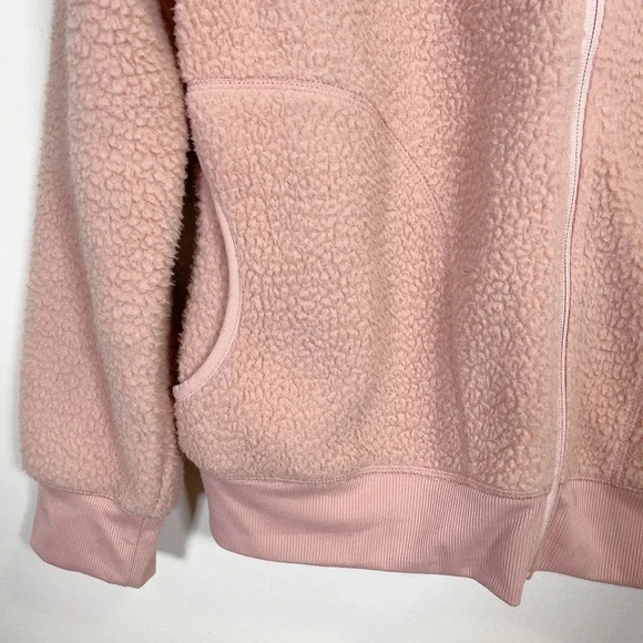 SPYDER | LYDIA SHERPA FLEECE FULL ZIP JACKET IN MISTY  ROSE - Picture 7 of 16